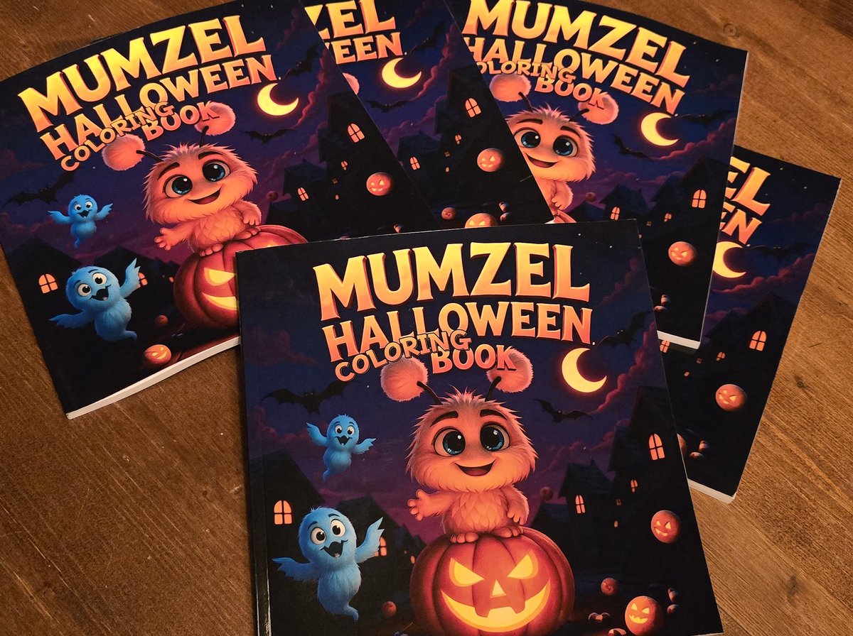 🎃👻 The Mumzel Halloween Coloring Book is here! 👻🎃

Do you hear strange noises on the roof at night? Don’t be afraid — those are the Mumzels!
This Halloween, they’ve brought something special for you... a spooky, funny, and magical coloring book full of adventures in the dark!