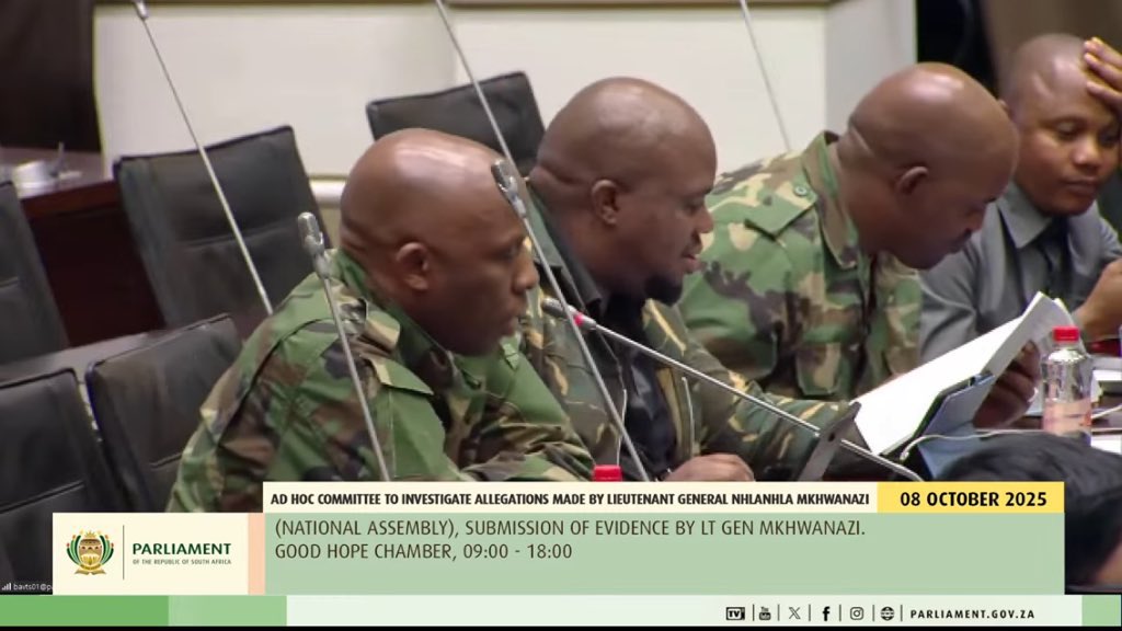 “Leader of The MK Party, President Zuma was sent to Prison by The Constitutional Court, what’s your take General” 

“This parliament impeached Adv Mkhwebane. What’s your take General”

“The ANC has denied President Zuma his Membership. General we are in Trouble and Abanye benu