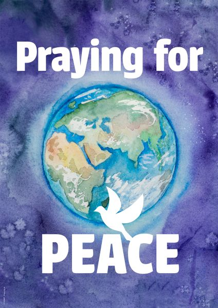 FROM THE UPANISHADS:
May peace and peace and peace be everywhere.