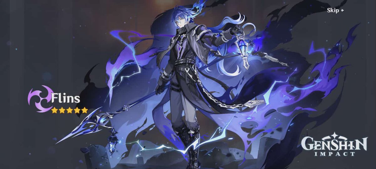 Still in Natlan archon quest-wise but yesterday I realized I had guarantee so I tried pulling and I guess I'm a Flins haver now 🫡