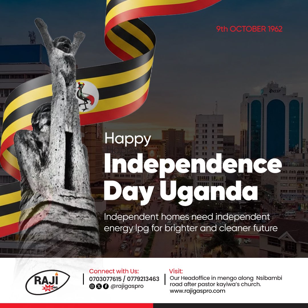 Reflecting our past, looking forward to a bright future happy 63 independence Uganda #UgandaIndependenceday