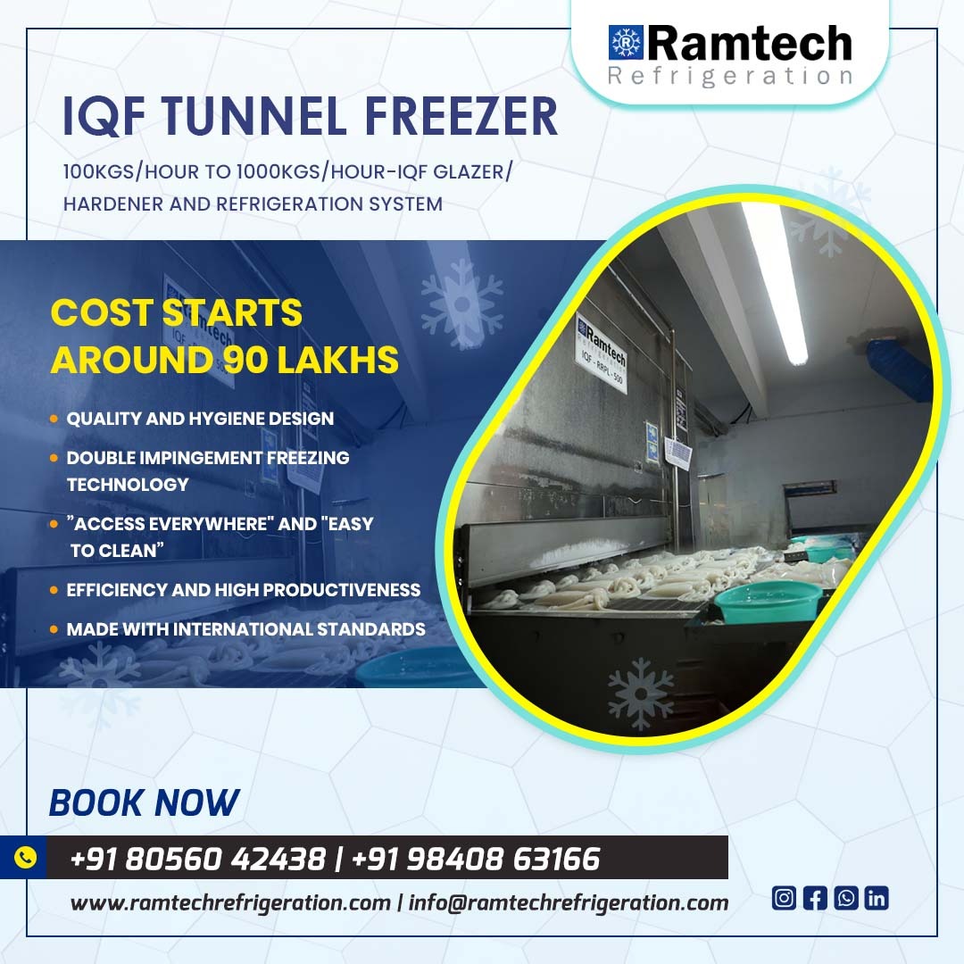 ramtechref's tweet image. &quot;From ocean to -40°C in seconds — we don’t chill, we deep-freeze.”

More Details  
📞 + 91 8056042438, 
sales-chennai@ramtechrefrigeration.com lnkd.in/gMY2GcAN
🌐lnkd.in/gvR-iNYC
✉️info@ramtechrefrigeration.com