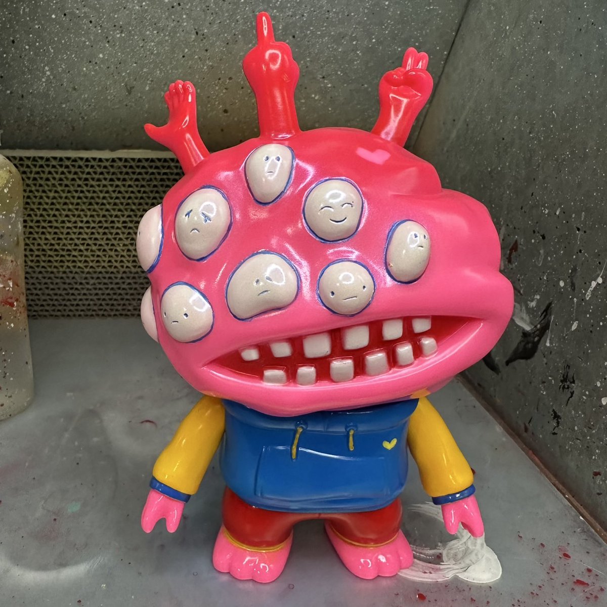 意識他界系 永井豪エキスポ デビルマン メルトくん アンノウン ソフビ