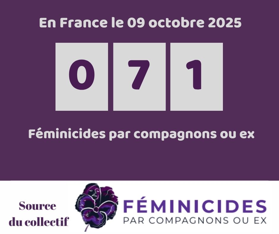 [71] Nuit du mercredi 8 au jeudi 9 octobre à Cornillon (Gard), une femme (37 ans) a été poignardée à mort par son compagnon (26 ans). Suite à ses déclarations, les gendarmes ont trouvé le corps dans le coffre d'une voiture. Il a été interpellé...
⬇️
feminicides.fr/feminicides-oc…