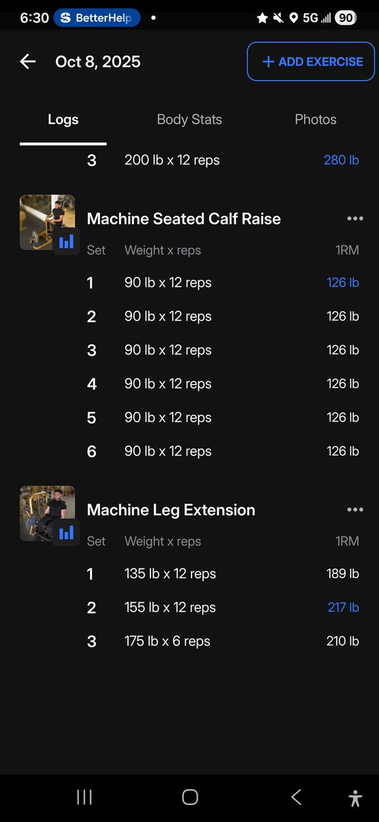 Big Sexy Workout Wednesday Edition.  Late post. Cardio, Abs, Legs and Sauna.  Keep the streak alive.
#toourhealth