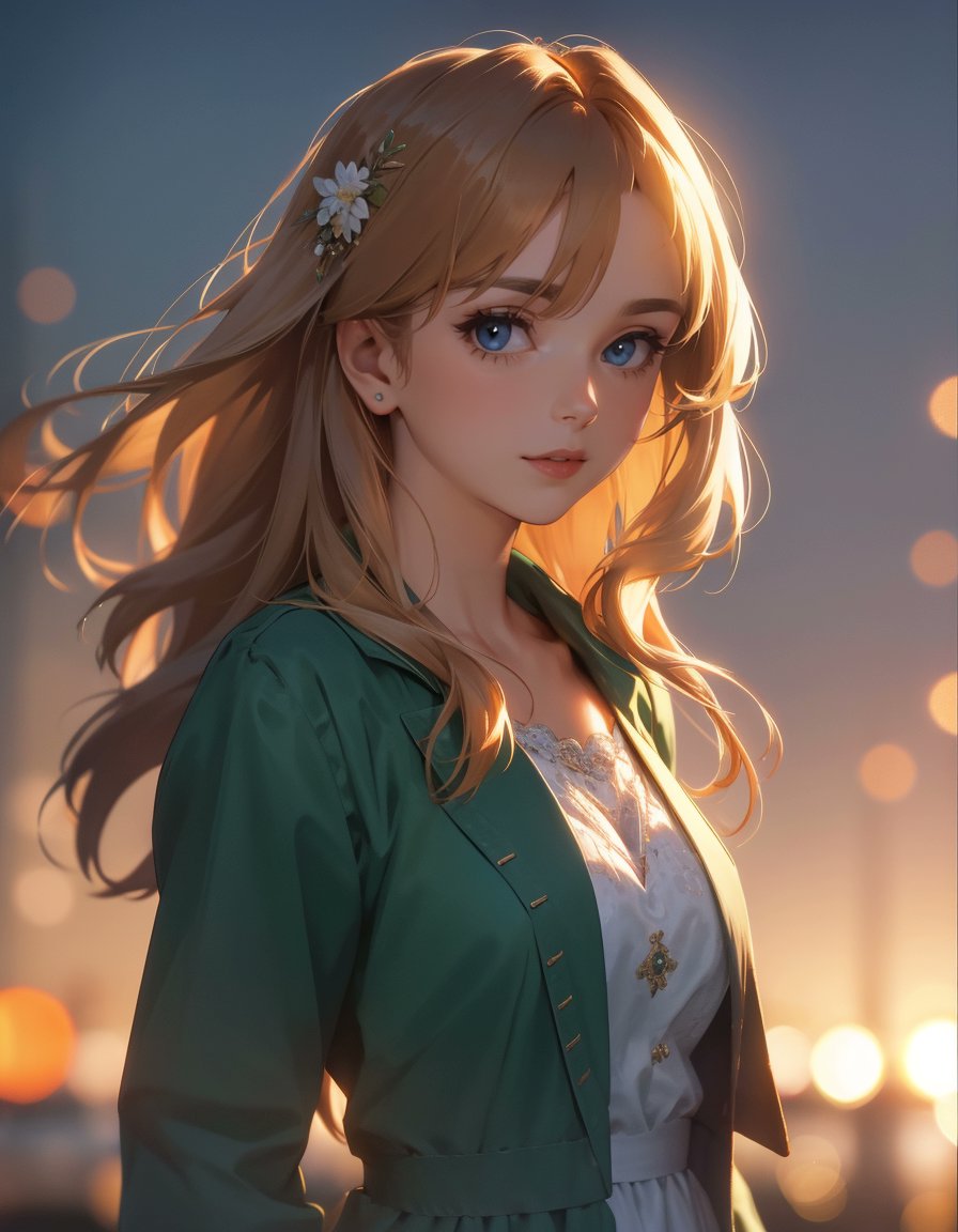 Sunset bokeh