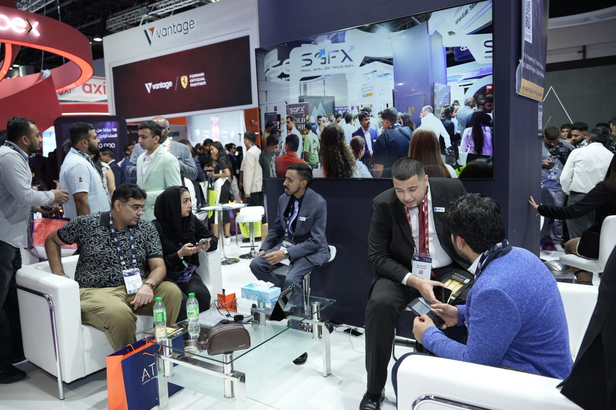 SGFXGLOBAL's tweet photo. A full house and unstoppable energy at the SGFX booth! 🔥
.
We were thrilled to connect, engage, and celebrate with so many passionate traders and partners at the Forex Expo. 🤝🎉
Trade Smart. Trade SGFX. 📈
.
#SGFX #ForexExpo #Networking #TradingCommunity #ForexEvents https://t.co/82YNREjZkP