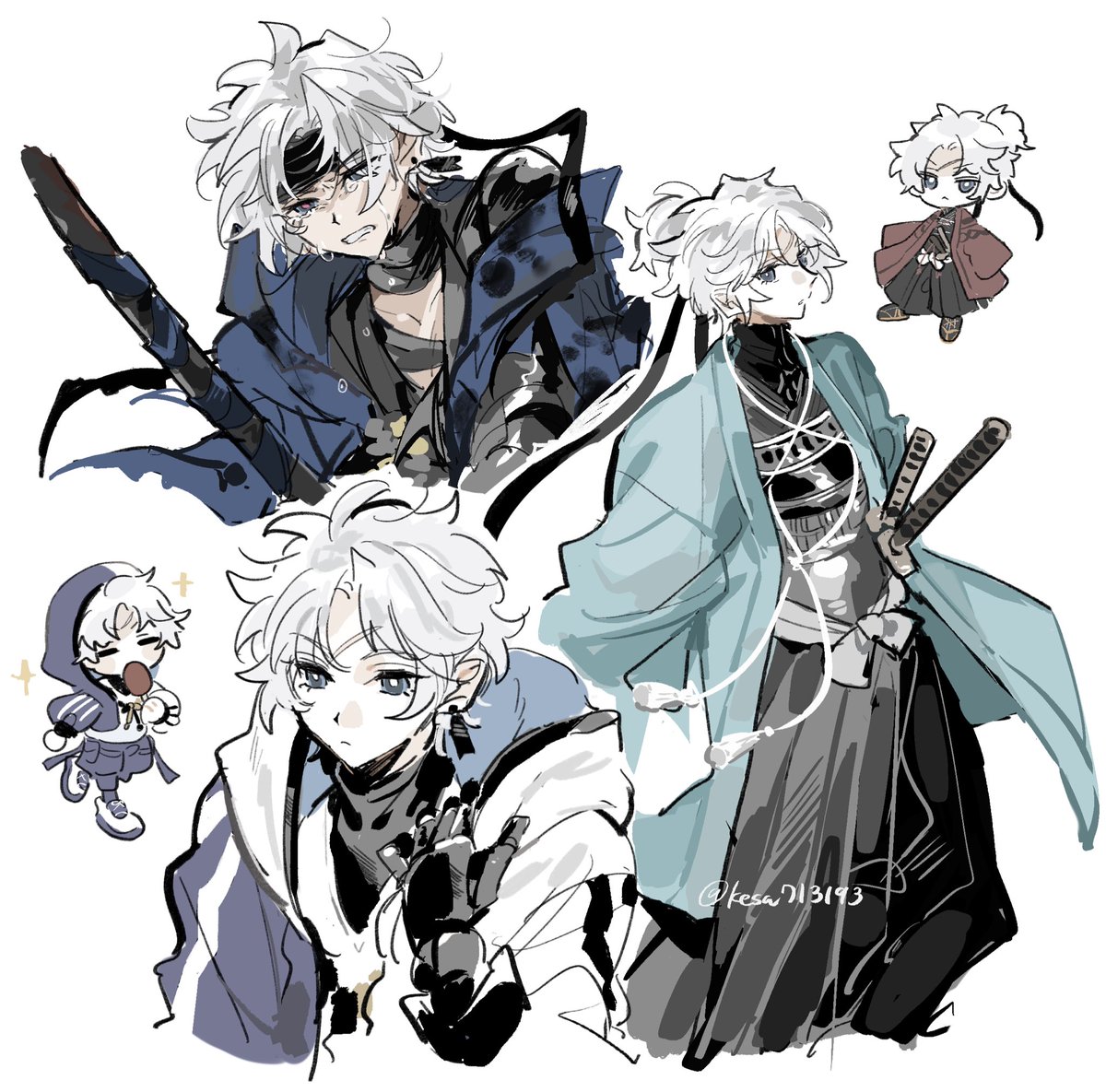 kesa713193's tweet image. 藤堂平助ｸﾝ、、、
 #FGO