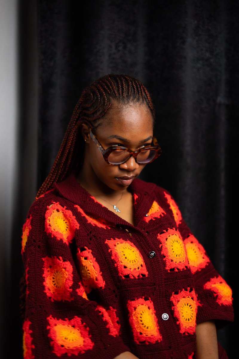 Product: Autumn-Ember Shirt
Price: 70000Ngn

#crochetbyeb