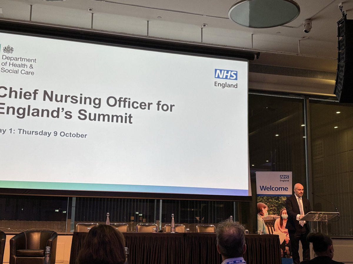 Alison_Morton2's tweet image. Delighted to be at #CNOSummit for next 2 days. Listening to @Duncan_CNO opening the event &amp;amp; speaking passionately about the role of nursing - health visiting got a shout out🌟Supporting people from the beginning of their lives to the end -a world of opportunity 🌍@iHealthVisiting