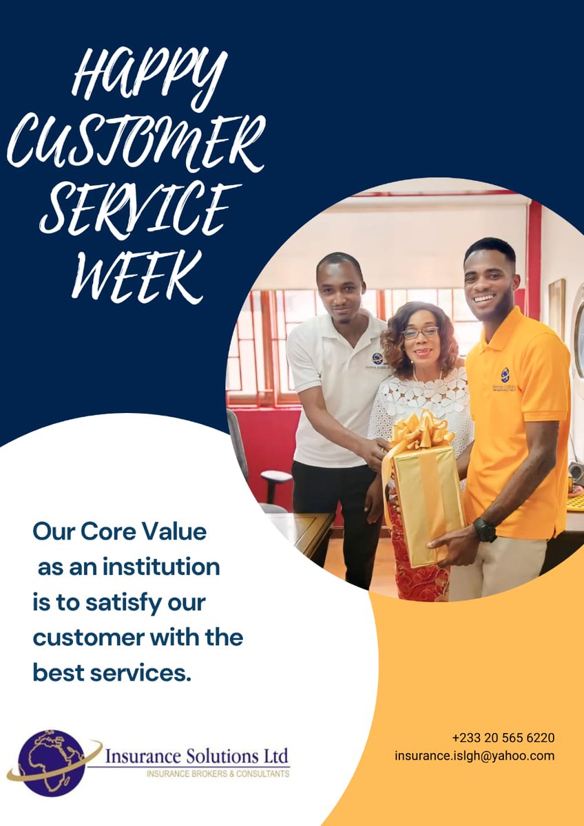 i_solutionsltd's tweet image. #ISL - Your reliable link to #insurance services in Ghana.

#Insurance #Brokers &amp;amp; #Consultants