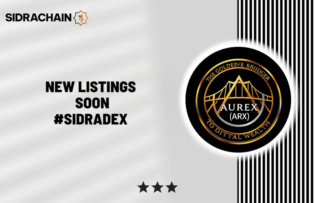 New listing soon  : ARX
Total Max Supply : 100 000 000  $ARX
Action : Trading on #Sidradex
Jump in : sidrachain.com/swap