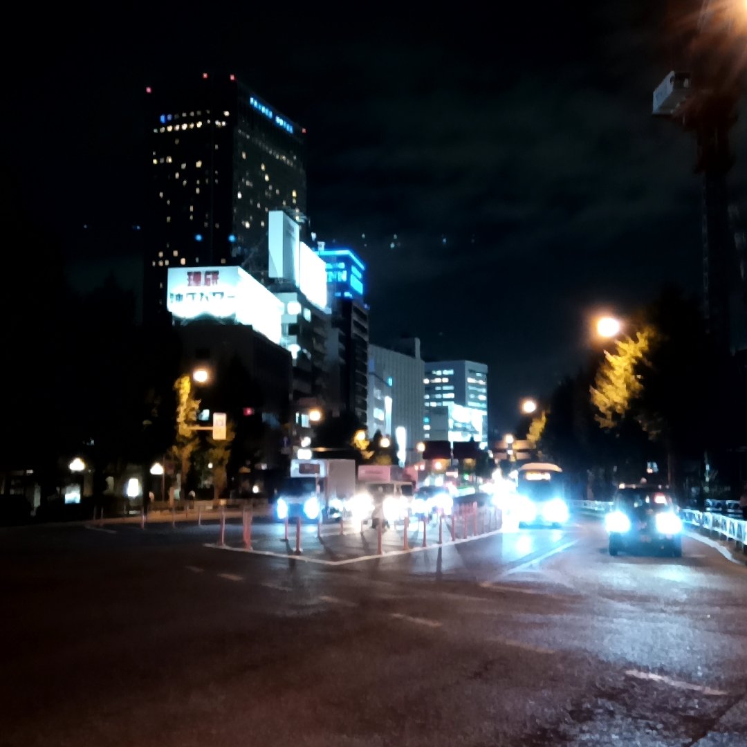 140cDeSolitude's tweet image. J'ai finalement quitté #Shinagawa après le #travail. #soir