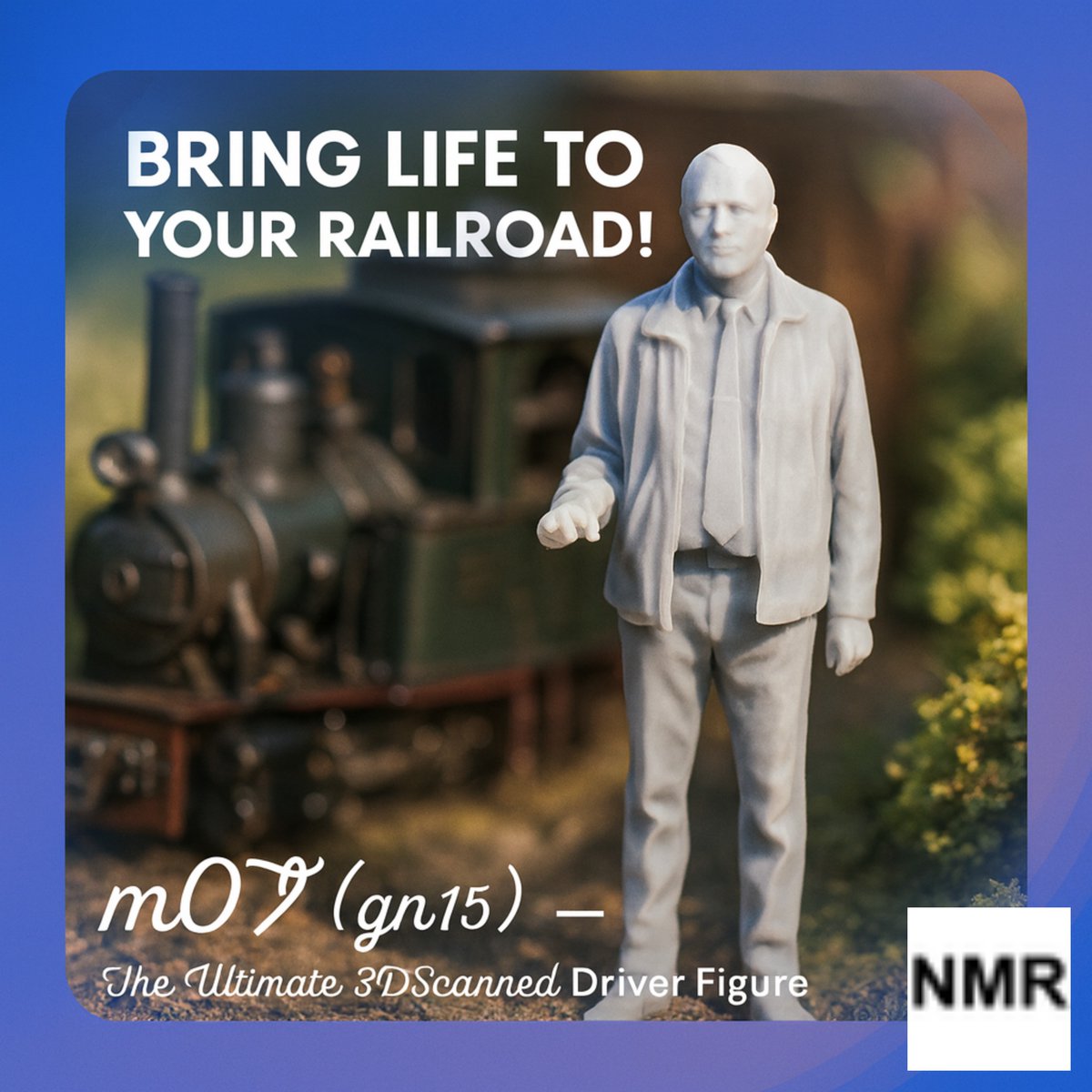 NRailworks's tweet image. Experience realism in model railroading with the G-Scale M027 figure! 🚂✨  
Perfect for adding personality and detail to your layouts.
.
.
narrowmindedrailworks.com/products/g-sca…

#ModelTrainHobby #NRM
