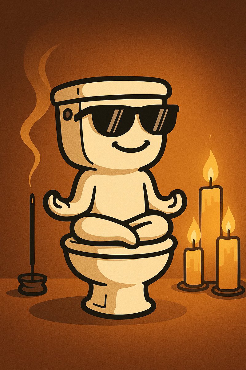 dumparmy's tweet image. Still Sitting Strong 💪

Day 9. Nothing wild.
Just the same old Dump Army sitting strong, legs numb, hearts full. 🚽🤣
We don’t chase candles — we light incense.