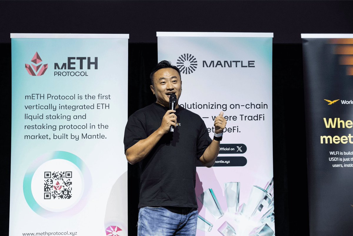 jm_nobita_'s tweet image. ♨️ At #Token2049, visionaries united under @Mantle_Official and @Bybit_Official’s mission — pushing TradFi and DeFi closer than ever.
The on-chain revolution isn’t coming. It’s already here.

#Mantle #Token2049 #Bybit #CryptoArk