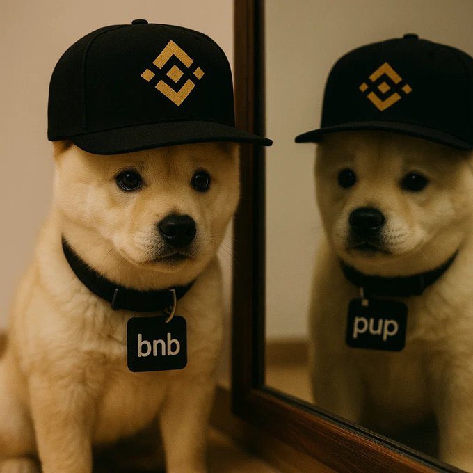 Cap 100k bnbpup 👉👉
<a href="/cz_binance/">CZ 🔶 BNB</a> <a href="/binance/">Binance</a> #Bsc 
#meme

four.meme/token/0x155b37…