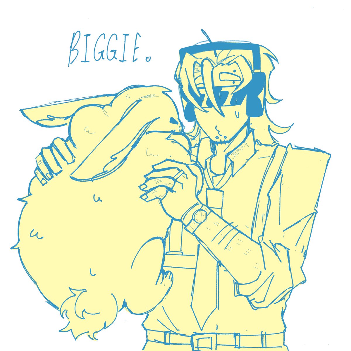 J4mmyXyz's tweet image. I don&apos;t know how to draw bunny

#chance #spade #Forsaken