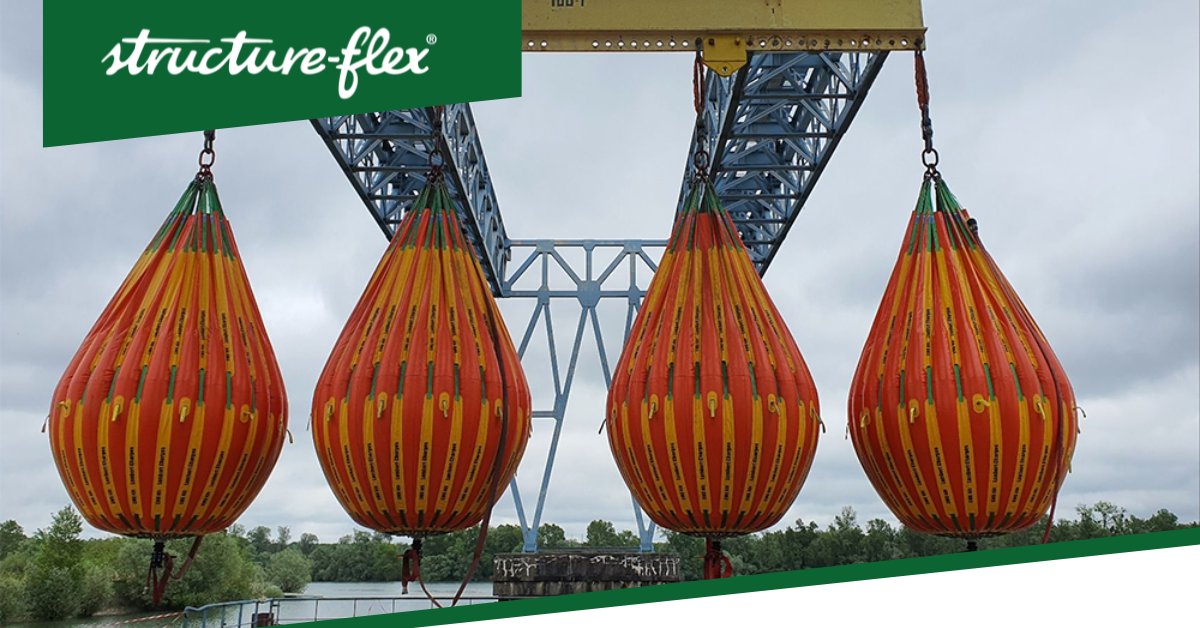 Structure_flex's tweet image. Giving peace of mind for crane operators ✅
Our bespoke water-filled load test bags are designed to safely and accurately test cranes, winches and lifting equipment across industries.
Available in capacities from 1 to 100 tonnes.
Learn more: structure-flex.co.uk/proof-test/Pro…