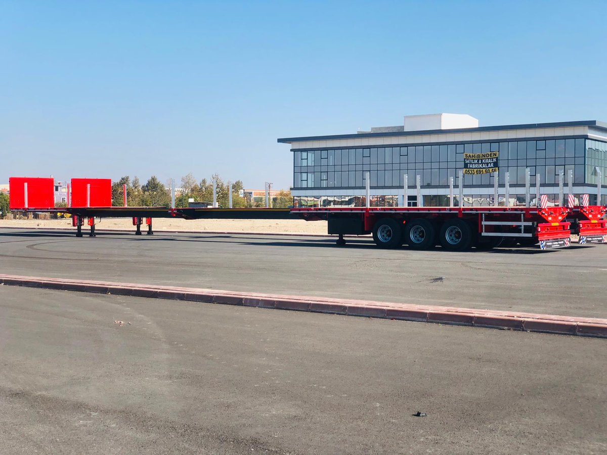 aluratrailers's tweet image. Extendable Flatbed Semi Trailer by Alura — engineered for oversized cargo and built to handle the toughest African roads. From 13.6m up to 35m

#ExtendableFlatbed #SemiTrailer #HeavyTransport #AfricaLogistics #AluraTrailer #EngineeringFromTurkey