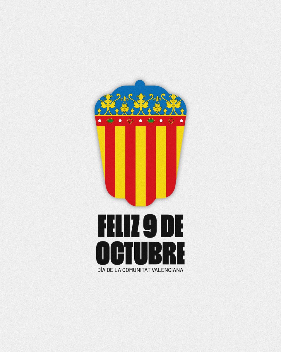 🔵🔴 ¡Azulgranas! ¡Feliz 9 de octubre! ¡Feliz Día de la Comunitat Valenciana! 💙❤️💛

#EldaLateEnAzulYGrana #AupaDeportivo