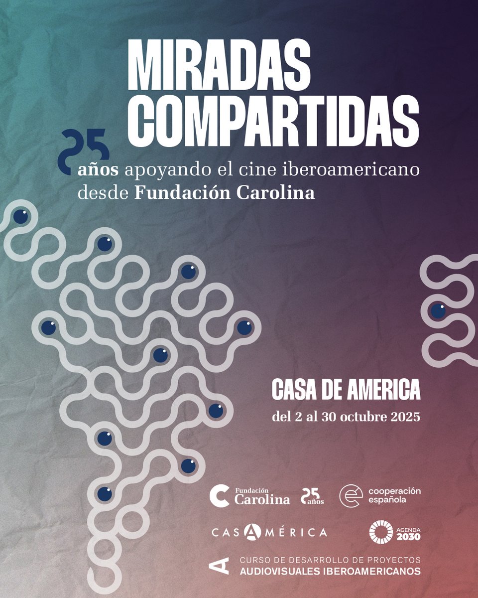 Red_Carolina's tweet photo. 🎥 La hija de Lázaro · Ciclo #MiradasCompartidas
Una película de Gustavo Fallas, becario 🇨🇷 de Fundación Carolina
📅 Hoy jueves, 9 de octubre de 2025.
⌚️ 18:30 h.
📍 Sala de cine Iberia, @casamerica
🎟️ Entrada libre hasta completar aforo.
ℹ️ https://t.co/GkhTjYhrP7 https://t.co/luAgd6zCFV
