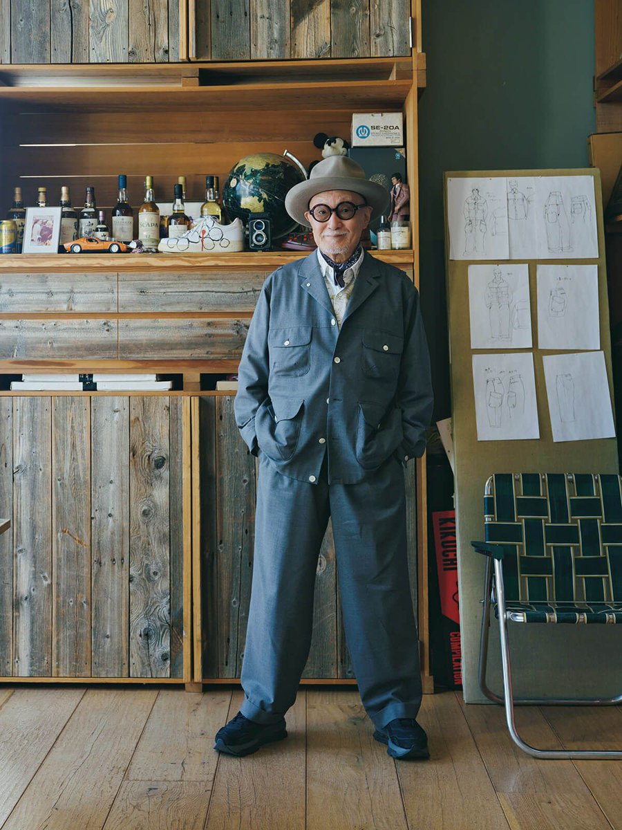 かっこいい大人が夢中になっているもの。〈TAKEO KIKUCHI〉菊池武夫 
brutus.jp/cool_adult_fas…