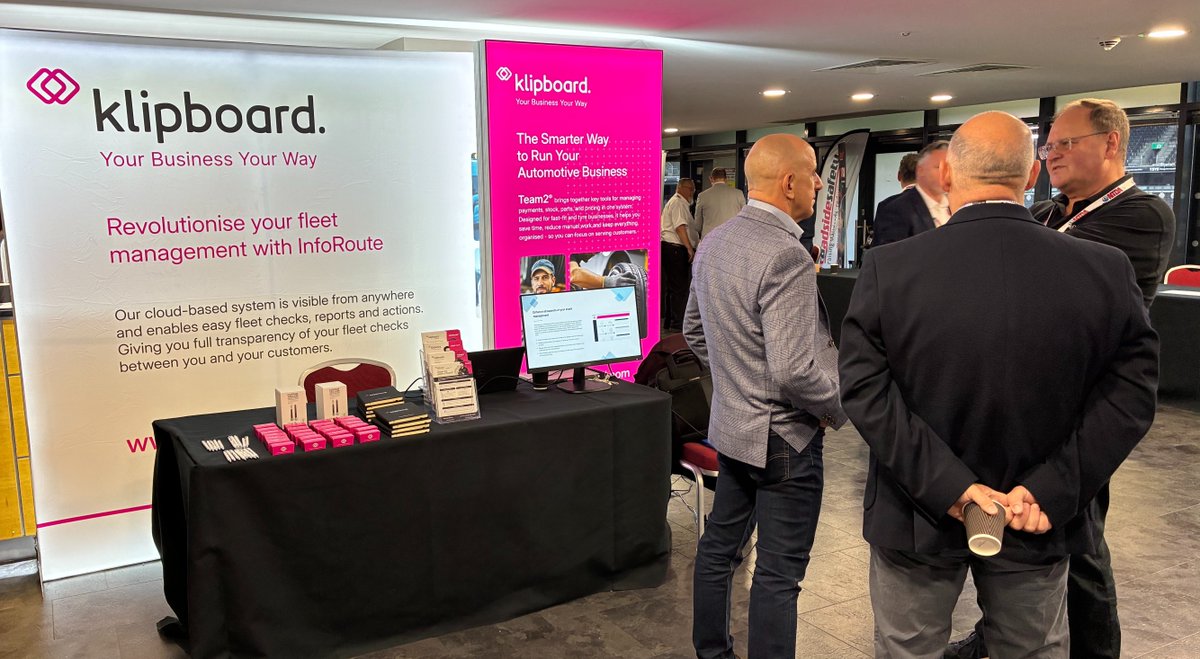 mamsoft's tweet photo. We’re live at the NTDA Conference! Visit the Klipboard stand to see how our Automotive Solutions boost efficiency, enhance customer service, and drive online sales. Tonight, we’re proud to sponsor the Marketing Campaign of the Year Award at the #NTDAAwards! 🏆 https://t.co/FR0VhpVjOl