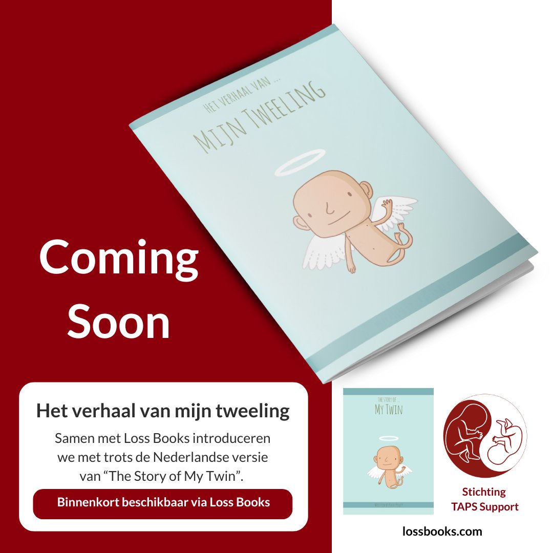 With Loss Books, we’re proud to launch The Story of My Twin in Dutch. This resource matters for families worldwide, and having it for Dutch speakers means so much. Ordering details are coming soon, plus a project to make copies available for Dutch families. 
#LossBooks #BLAW2025