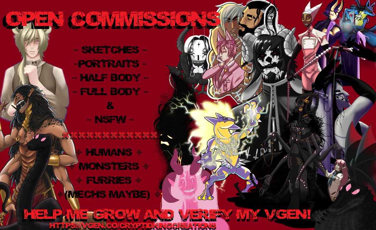Looking for some grungy affordable sketches? You'll get yourself a few versions (transparent and non) to use for fun if you like. I offer several other services, but am limited until verification. You'd help me in my moving process and helping me get verified! Thanks!
#vartist |