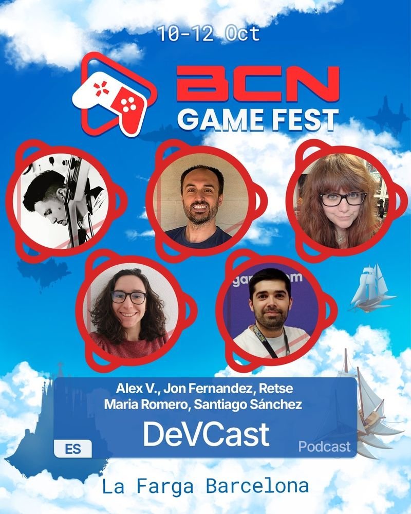 Nuestros compañeros estarán el sábado en el DeVcast pero también andarán los tres días por la feria.

Si queréis contarles cosas sobres vuestros juegos o tenéis preguntas sobre DeVuego no dudéis en pararles :P