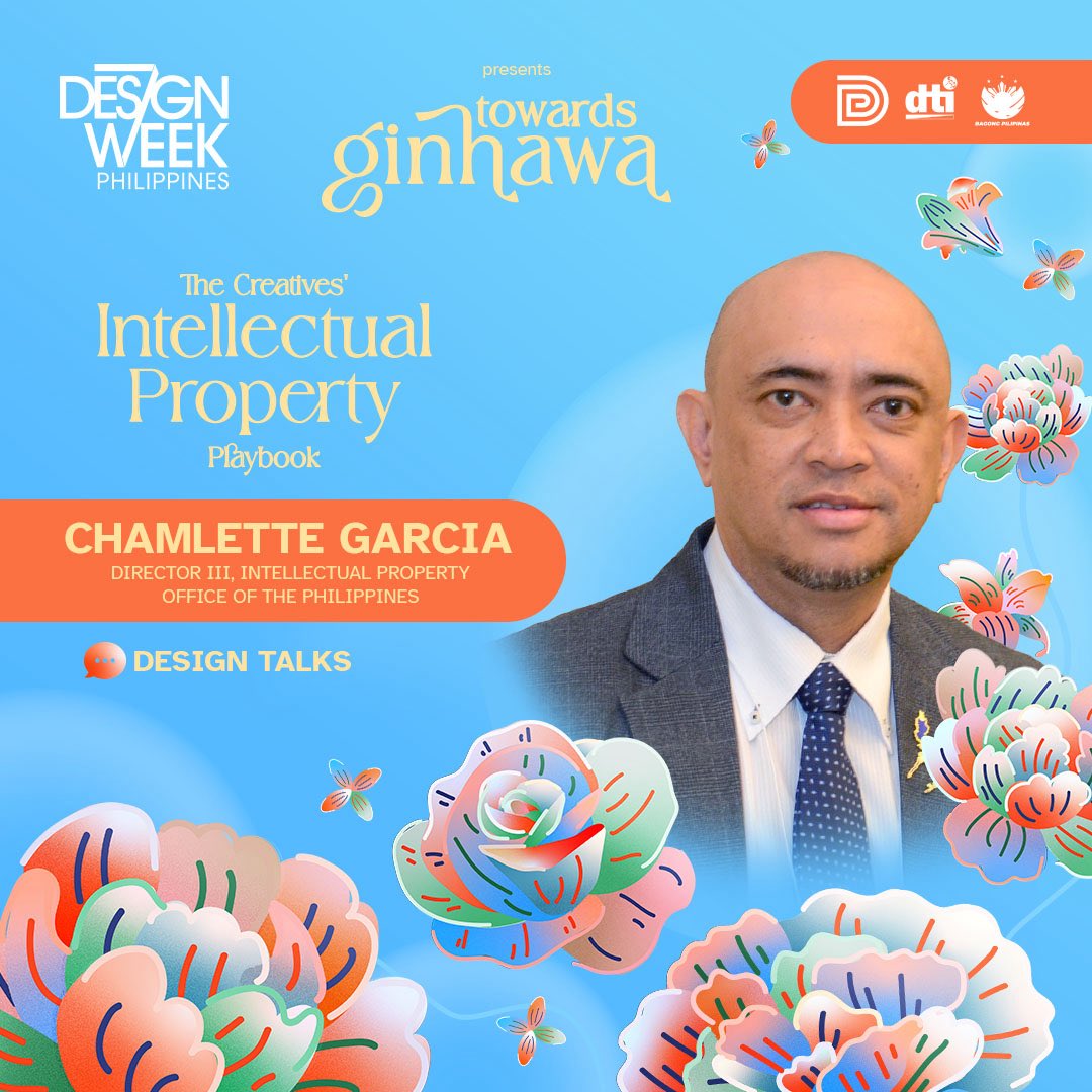 DTIDesignCenter's tweet image. Learn how intellectual property can move beyond legal jargon into a tool that honors your work, protects community knowledge, and nurtures a fair and sustainable creative economy.  
 
#DesignWeekPhilippines #DesignWeekPH #DWP2025 #TowardsGinhawa