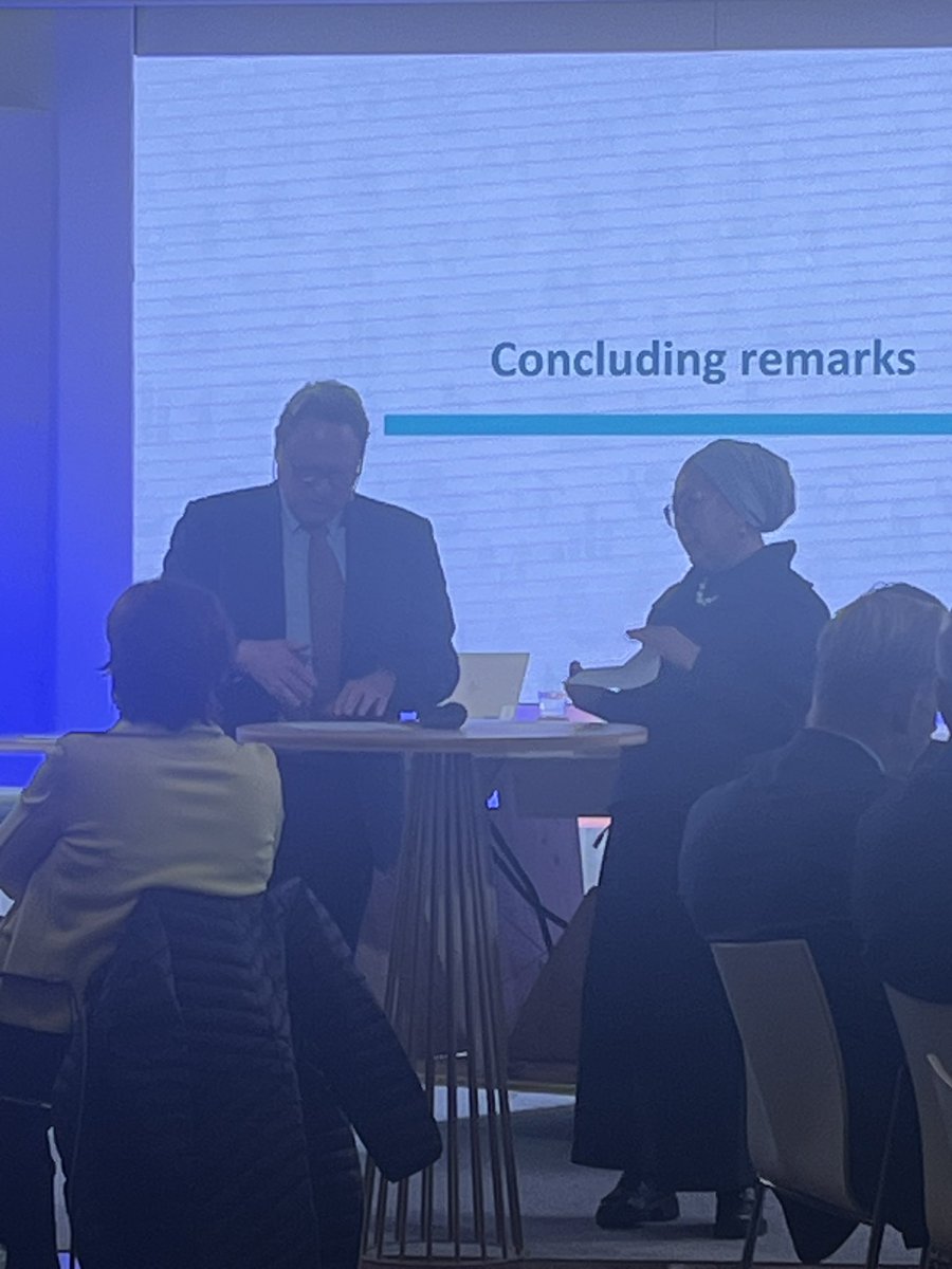 Ambassador Michael Kohler senses support to extend #GrandBargain after 2026 but we need more clarity soon how it should change + calls upon aid agencies to finally put deeds to our words not least on cash, equitable partnerships, exit strategies, shifting power &amp; data tracking