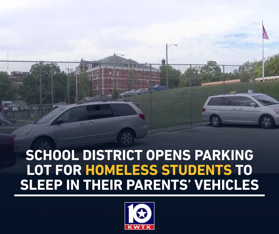 More than 300 students in this public school district do not have a place to sleep at night, oftentimes, sleeping in their parents’ cars.  Story: kwtx.com/2025/10/08/sch…