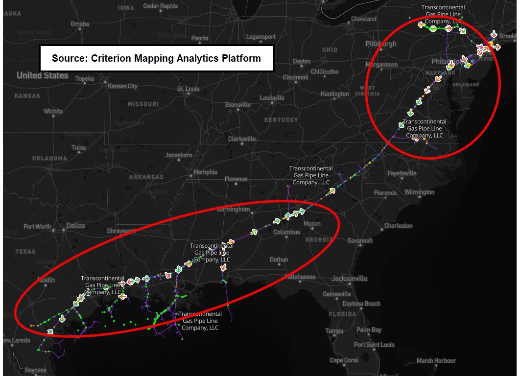 Criterion Research (@pipelineflows) on Twitter photo So where is the Transco maintenance at this week?
EVERYWHERE
#natgas #lng
Reach out to info@criterionrsch.com for free trials and jaded attitudes. So where is the Transco maintenance at this week?
EVERYWHERE
#natgas #lng
Reach out to info@criterionrsch.com for free trials and jaded attitudes.