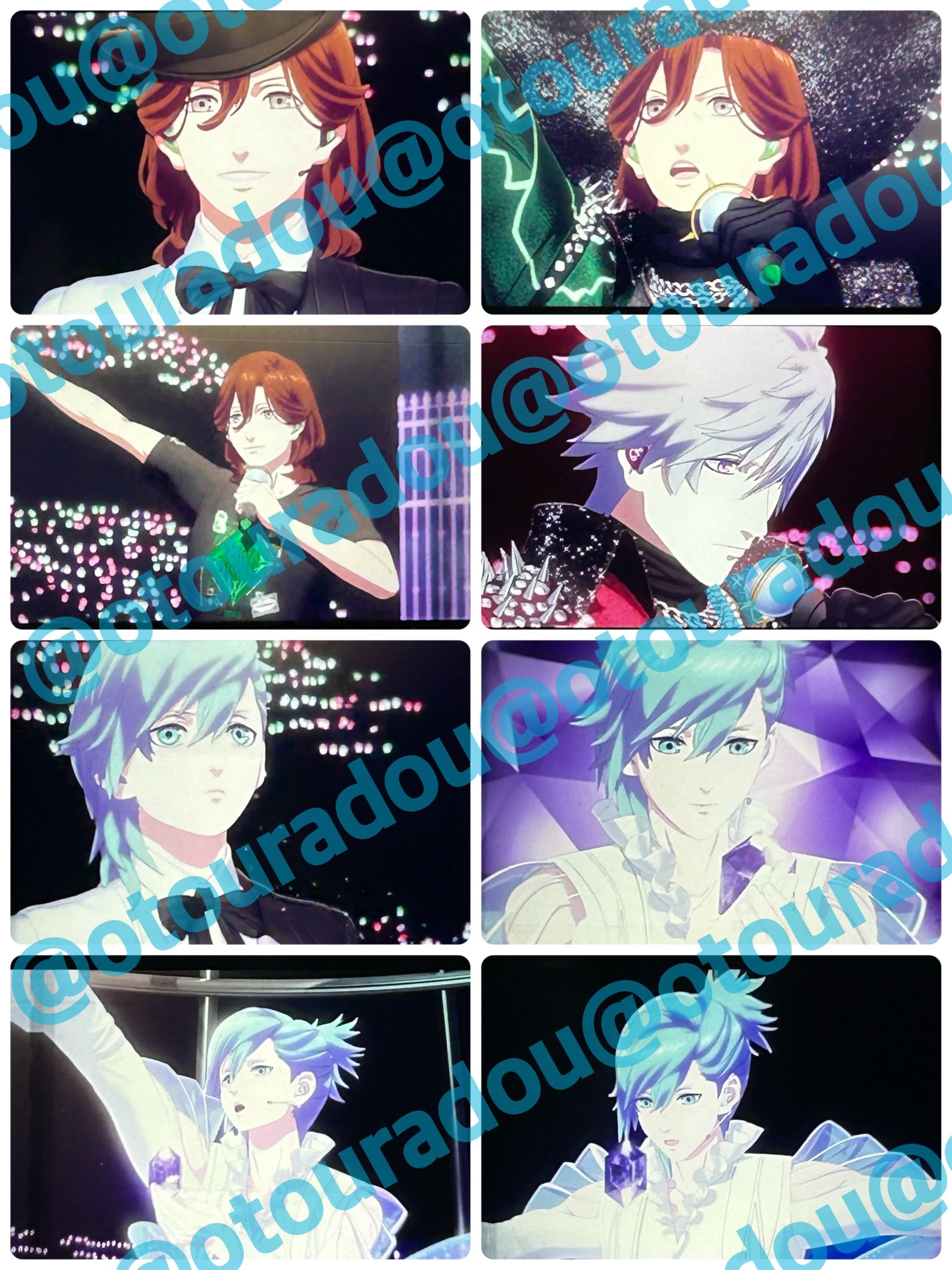 タブナイ　蘭丸　入場特典　コンプセット うたプリ タブナイ コマフィルム 6週目 特典 嶺二 蘭丸 まいらす