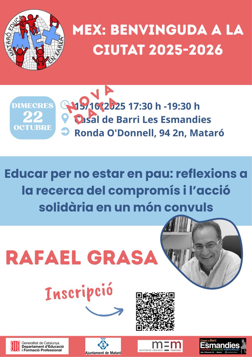 mem_educatiu's tweet photo. Notícies pedagògiques 09/10/25 - https://t.co/5shm4p09pF https://t.co/H4A02uyNGC