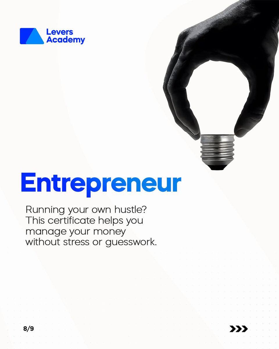 leversacademy's tweet photo. Worried that your Accounting certificate is just sitting in your folder, gathering dust? 😔
You’re not the only one. https://t.co/S59DjYP7df