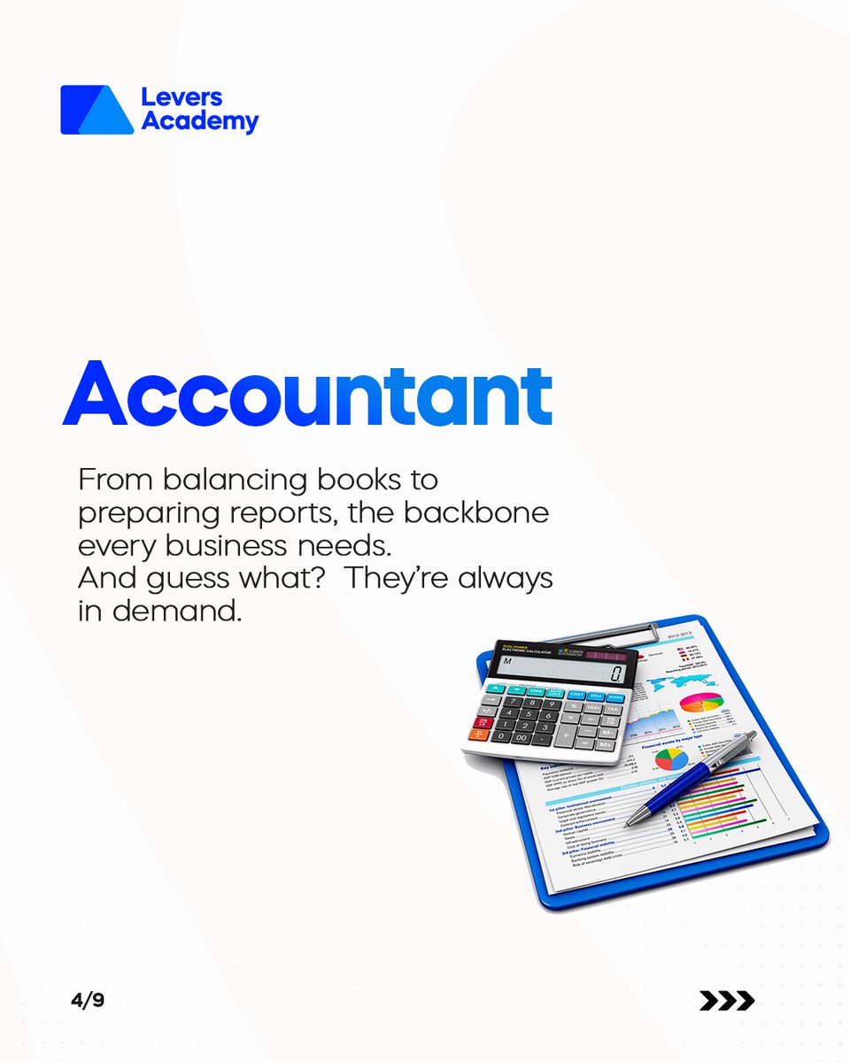 leversacademy's tweet photo. With the right skills, that certificate can:
✔️ Open doors to finance roles
✔️ Set you apart in the job market
✔️ Boost your career path 🚀 https://t.co/cprP7oZhZT