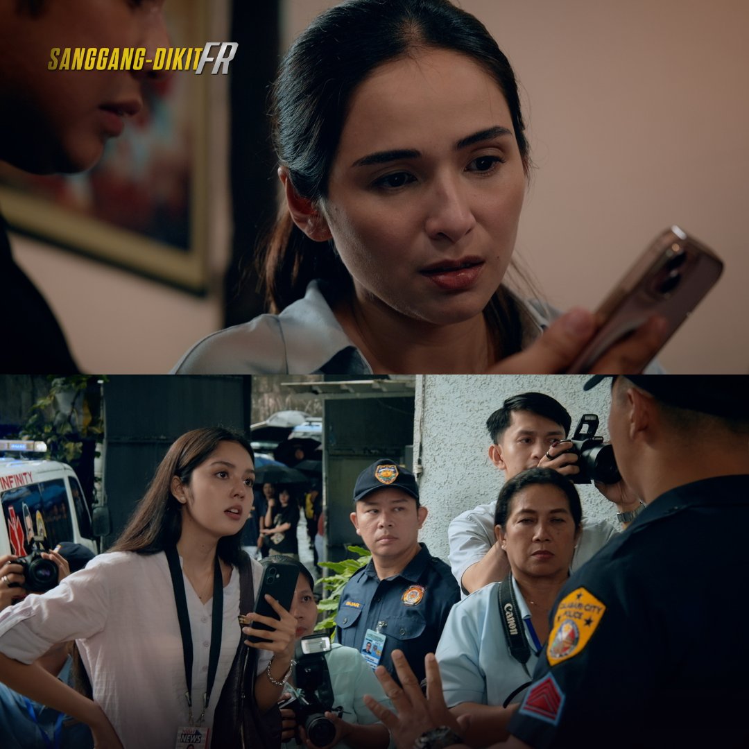 GMADrama's tweet photo. Kaya pa bang idaan sa usapan o mauuwi na lang sa barilan?
Abangan ang #SDFRNegotiation ngayong gabi sa #SanggangDikitFR, mamayang 8:55 PM sa GMA Prime! https://t.co/pFzrjQntg0