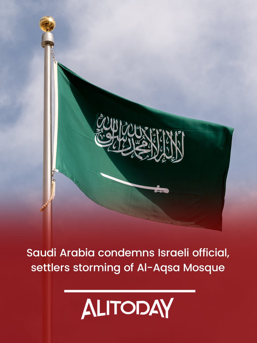 Saudi Arabia has condemned the storming of the Al-Aqsa Mosque by Israeli officials and settlers under occupation forces, calling it a blatant violation of the sanctity of the holy site.

#AlAqsa #SaudiArabia #Jerusalem