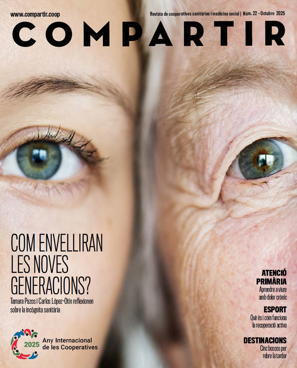L’augment de l’esperança de vida ens fa preguntar: com envelliran les noves generacions?

A #Compartir analitzem el paradigma de la vellesa futura.

Llegeix-ne més: issuu.com/fespriu/docs/c…

#Salut #Benestar #Longevitat