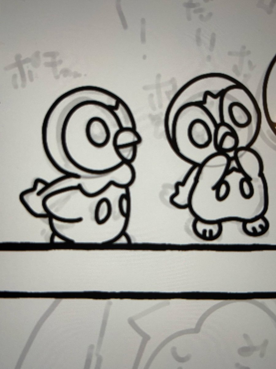 描いてる
ポッチャマのこと、何回もポチャッコって言ってしまう