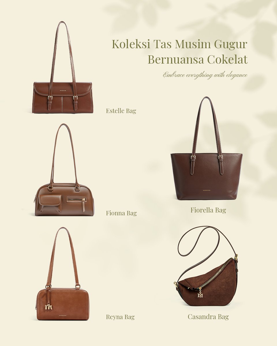 Mossdoom_Asia's tweet image. Brown Toned Bag Collection soft cozy and timeless👜 🍂 👢 ☕️ 🐿️ 🌰 🍞 🍁    #MOOSDOOM #MOSSDOOMLADY #BrownTones #OctoberVibes