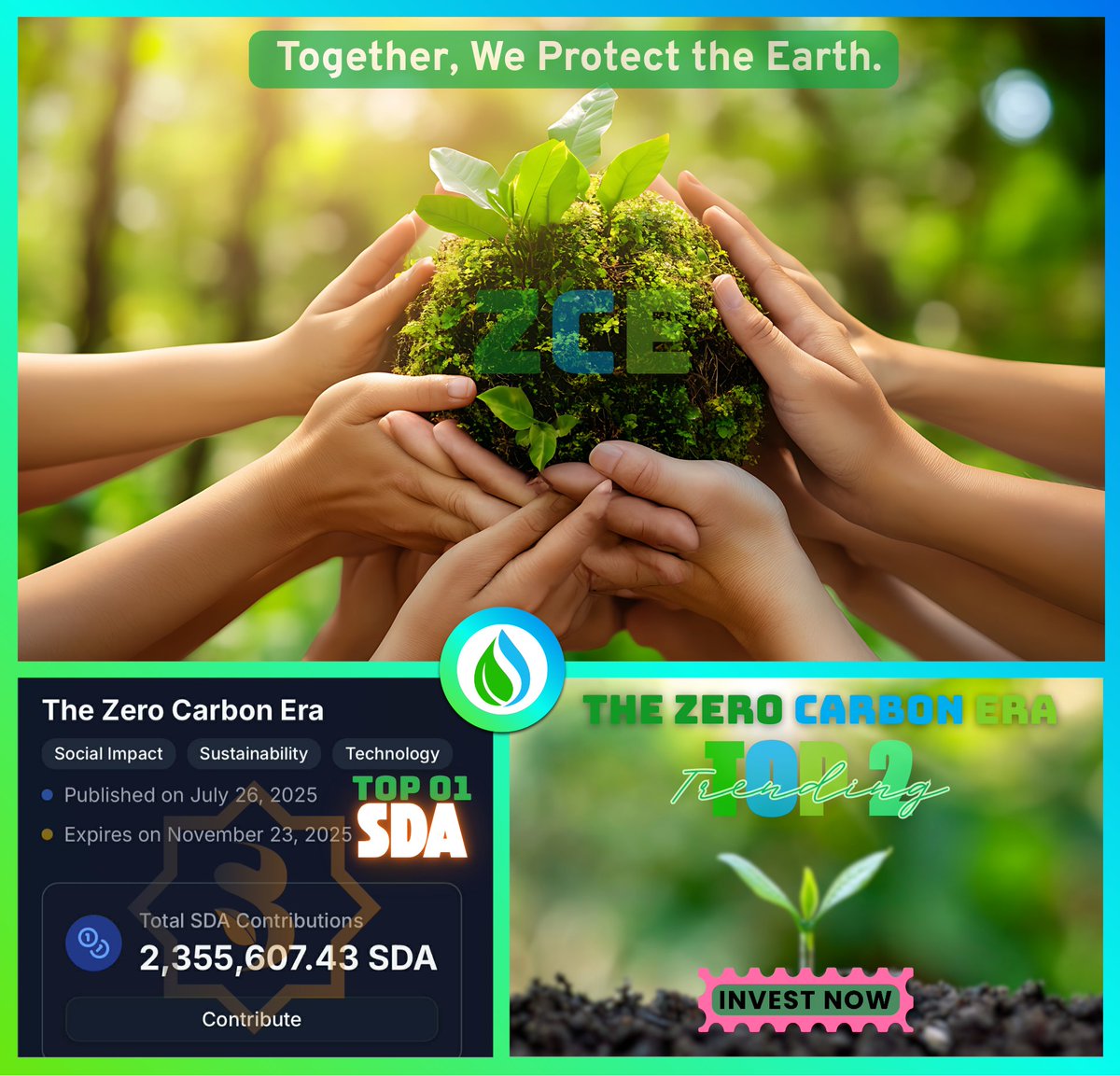 khoanm11's tweet photo. 💰 TOP 1: 2,355M+ SDA
🔥 Top 2 Trending

🌱🌿 From organic farms to forest gardens — we cultivate nature’s balance under Shariah ethics. Join the ecological movement on Sidra Chain.

🌾 “Grow naturally. Live ethically.”
👉 https://t.co/tAxYWOPKQ1

#Agroforestry #EcoFuture #BlockchainForGood #Sustainability #SidraChain