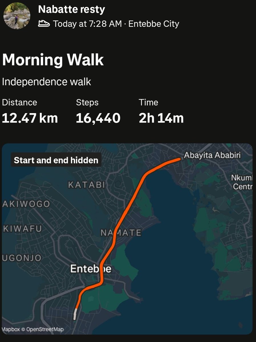 NabatteResty's tweet image. Running for safe motherhood. @imarathonug