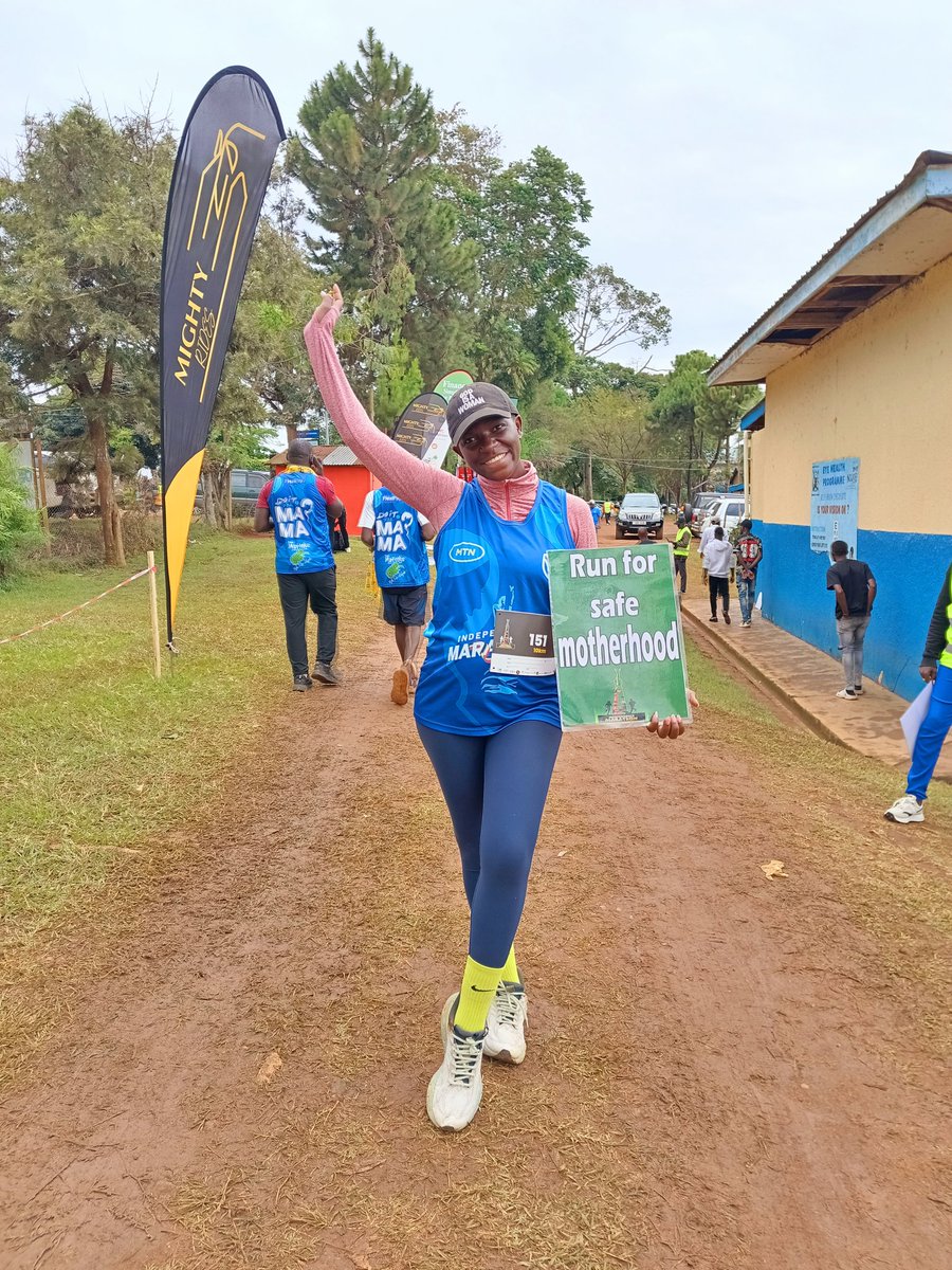 NabatteResty's tweet image. Running for safe motherhood. @imarathonug