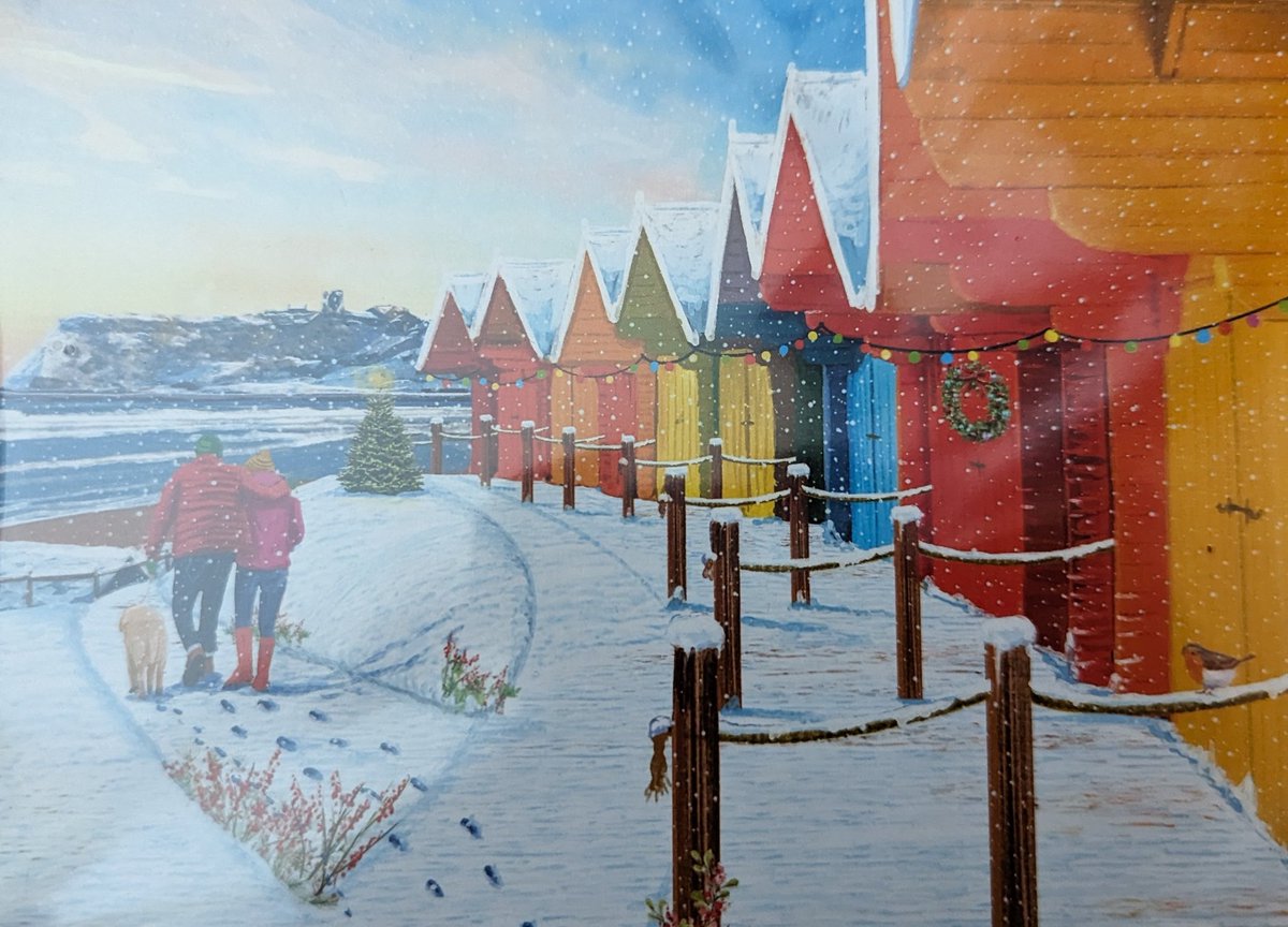 Ok it's only October,  but we absolutely love these stunning North Bay Christmas cards from <a href="/saintcathsuk/">Saint Catherine's</a> #scarborough 

saintcatherines.org.uk/online-shop/