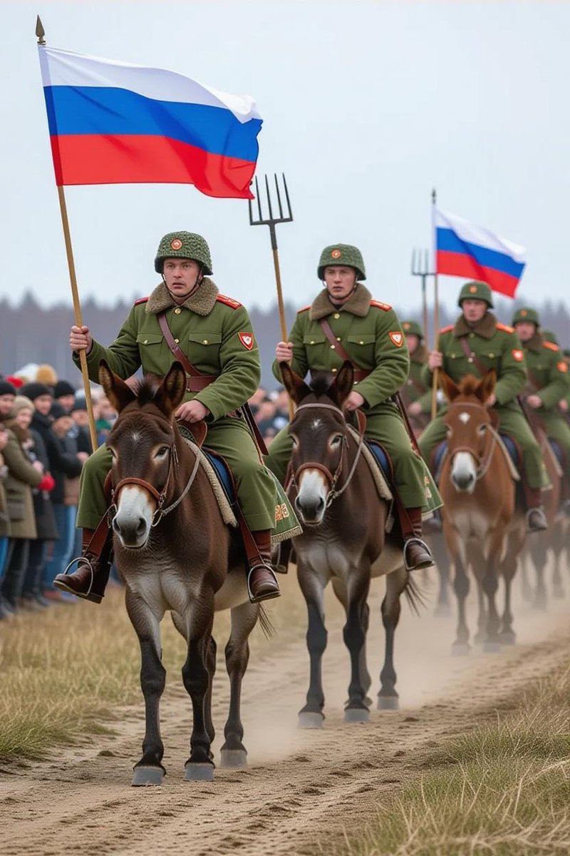 With resources running low rumours are that Putin's Russian army have raided a donkey sanctuary and are riding to their deaths on the frontline in occupied Ukraine on Donkeys as it's more difficult for Ukrainian drones to track them and kill them.#RussianUkrainianWar #Russia
