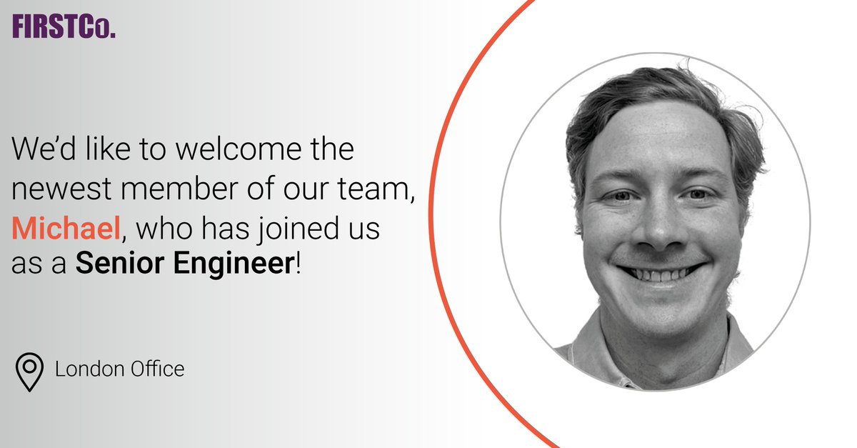 We’re thrilled to welcome Michael to the team this week! Welcome aboard, Michael! #technology #IoT #team #innovation #SCADA #Firstco
